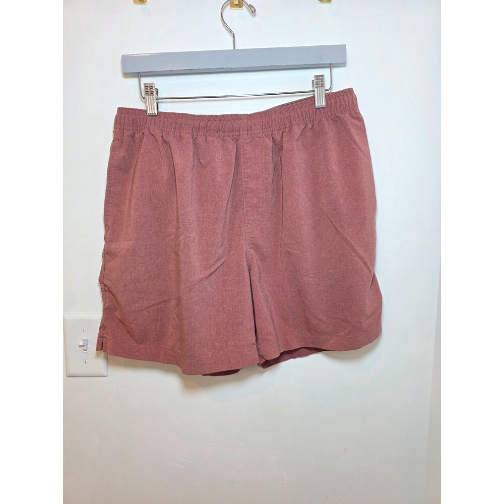 Chubbies Shorts Mens Large Dusty Pink Activewear Elastic Waist Gym Running L